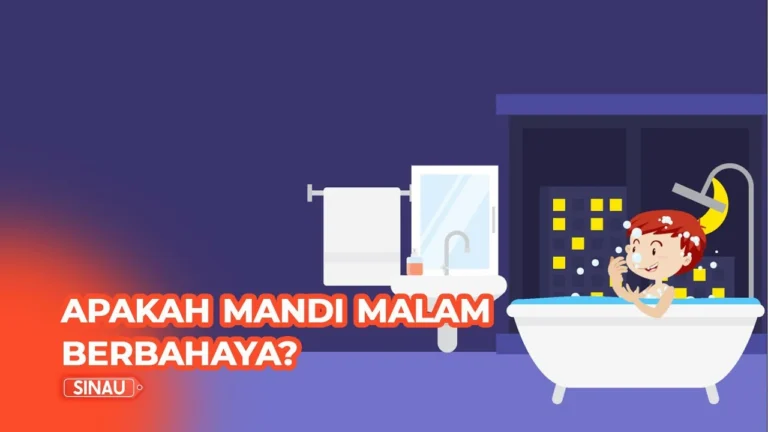 Bahaya Mandi Malam