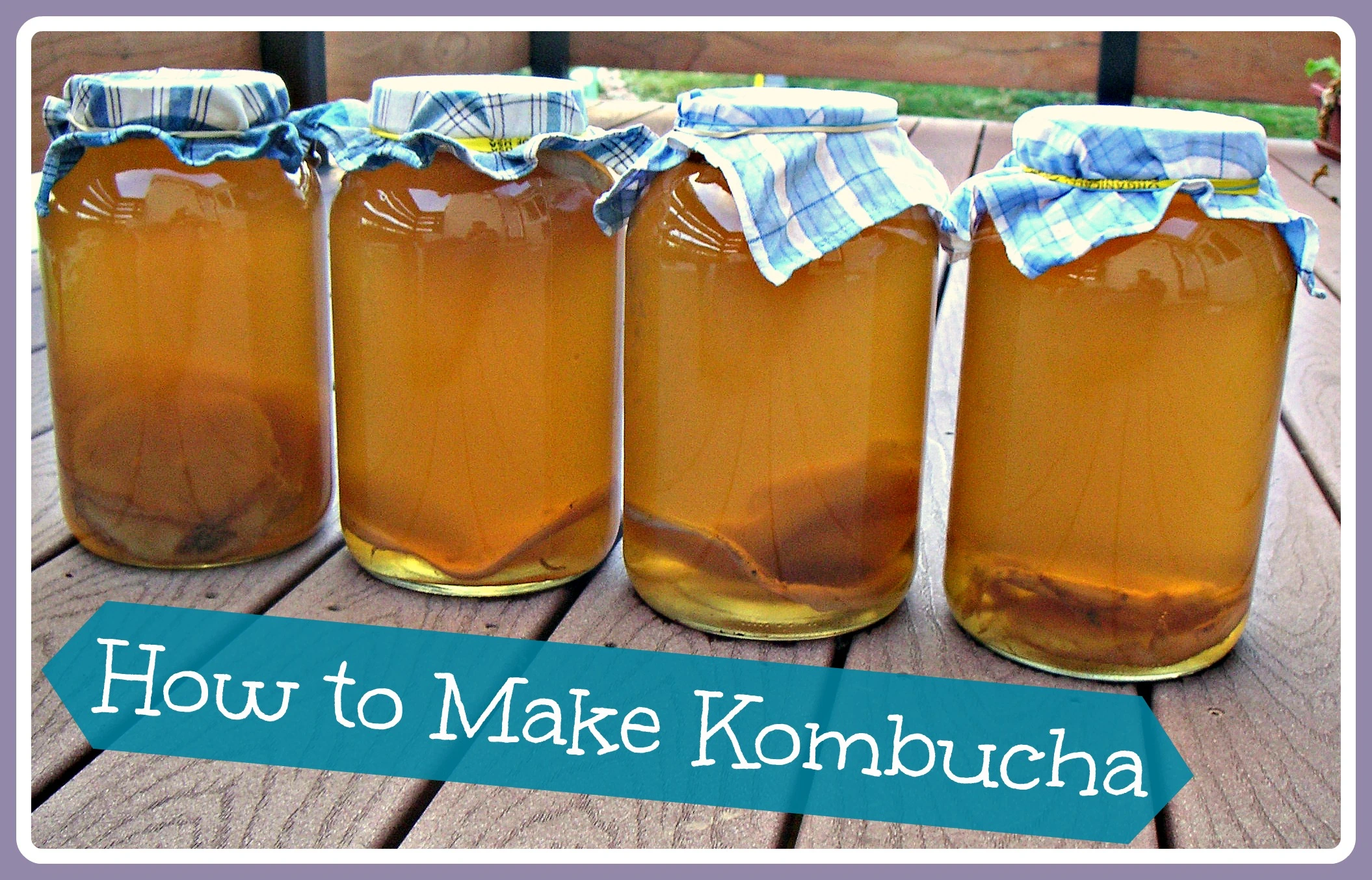 Proses Membuat Kombucha